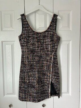 JL Luxe Tweed Mini Dress